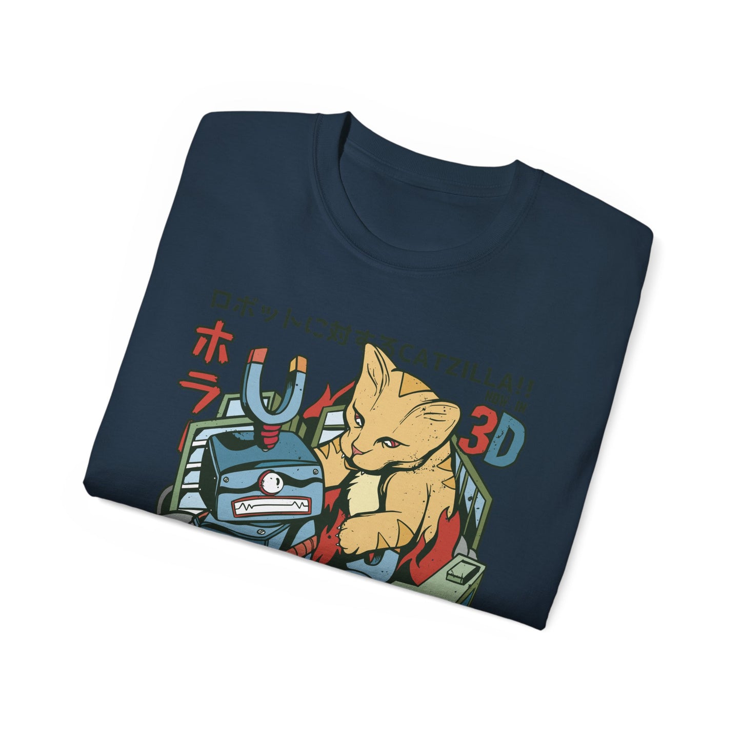 Womens Godzilla Cat Tee