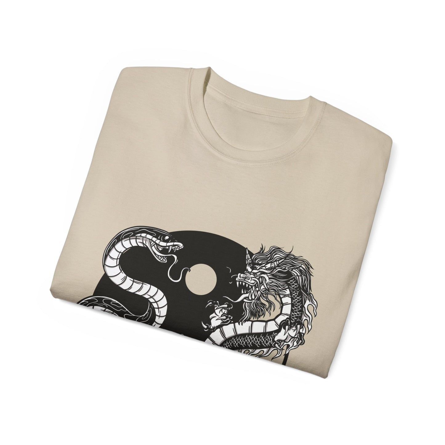 Mens Yin Yang Dragon Tee