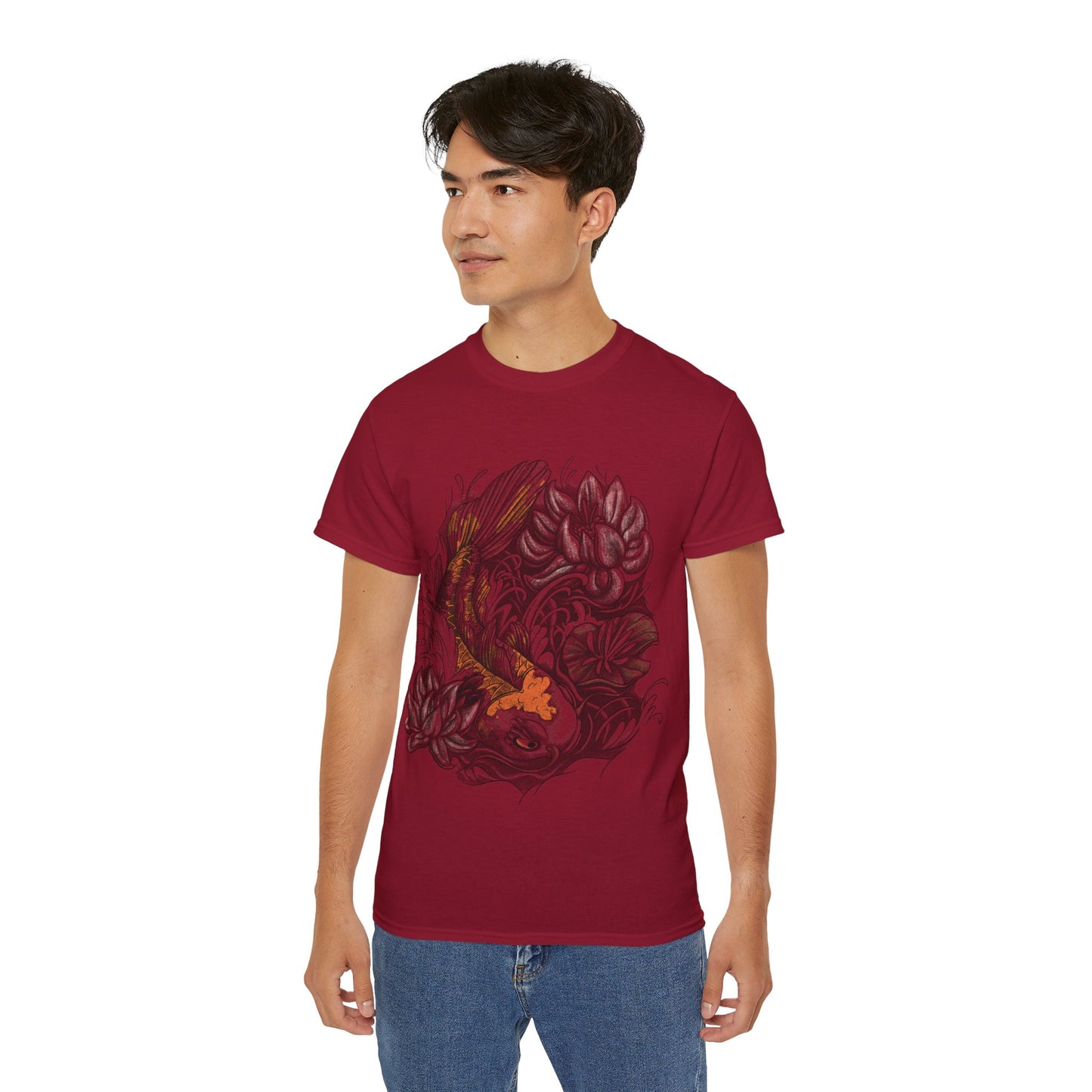 Mens Vintage Fish Tee