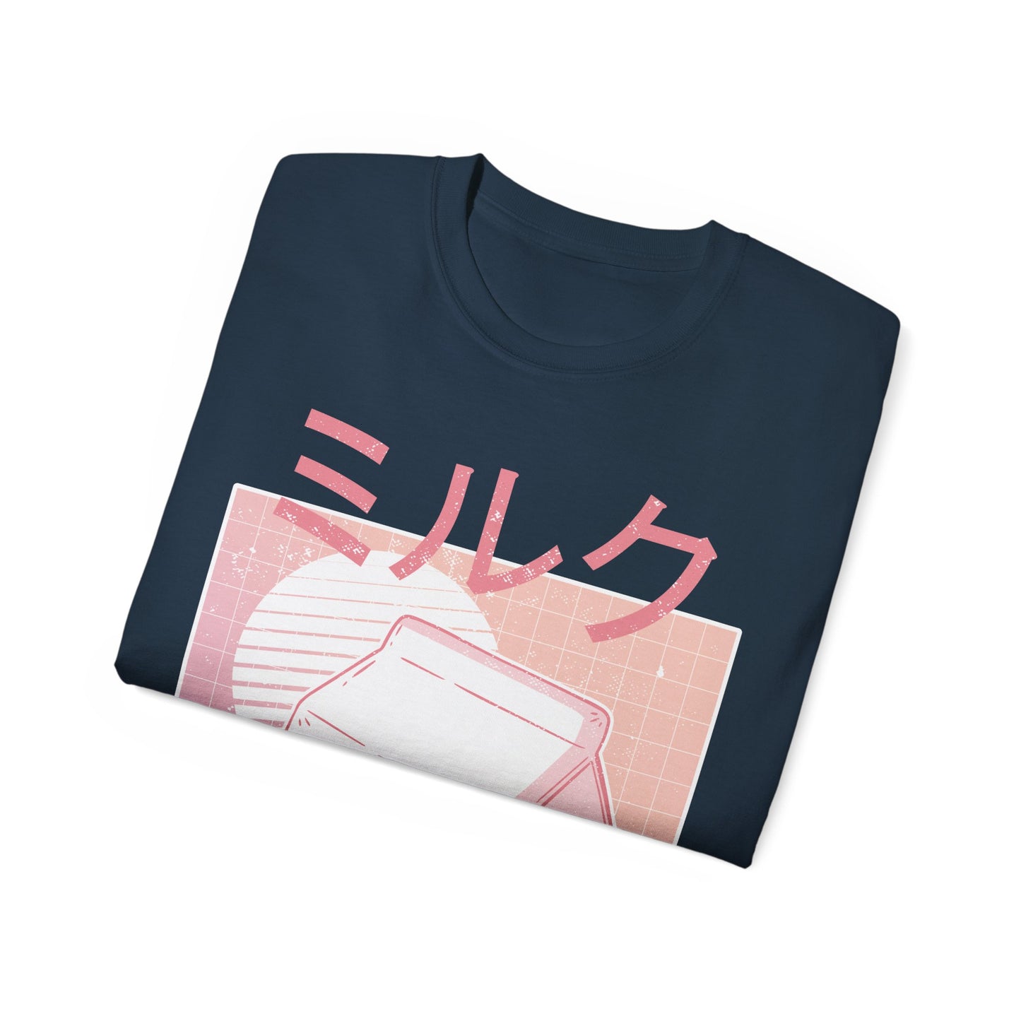 Womens Vaporwave Strawberry Milk Tee
