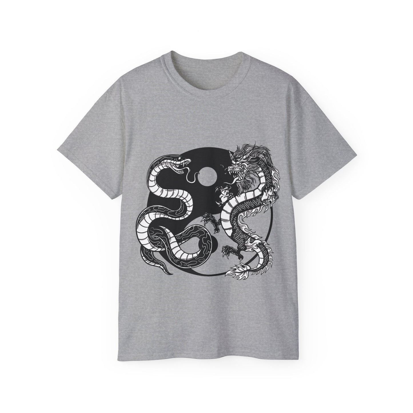 Womens Yin Yang Dragon Tee