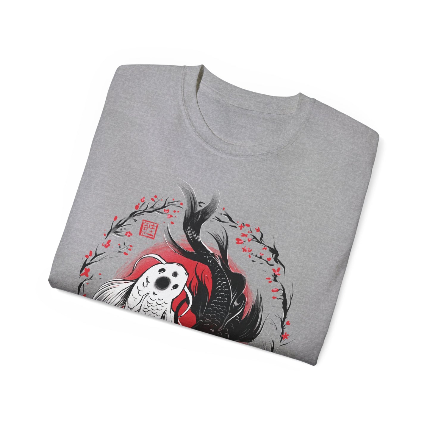 Womens Koi Yin Yang Tee