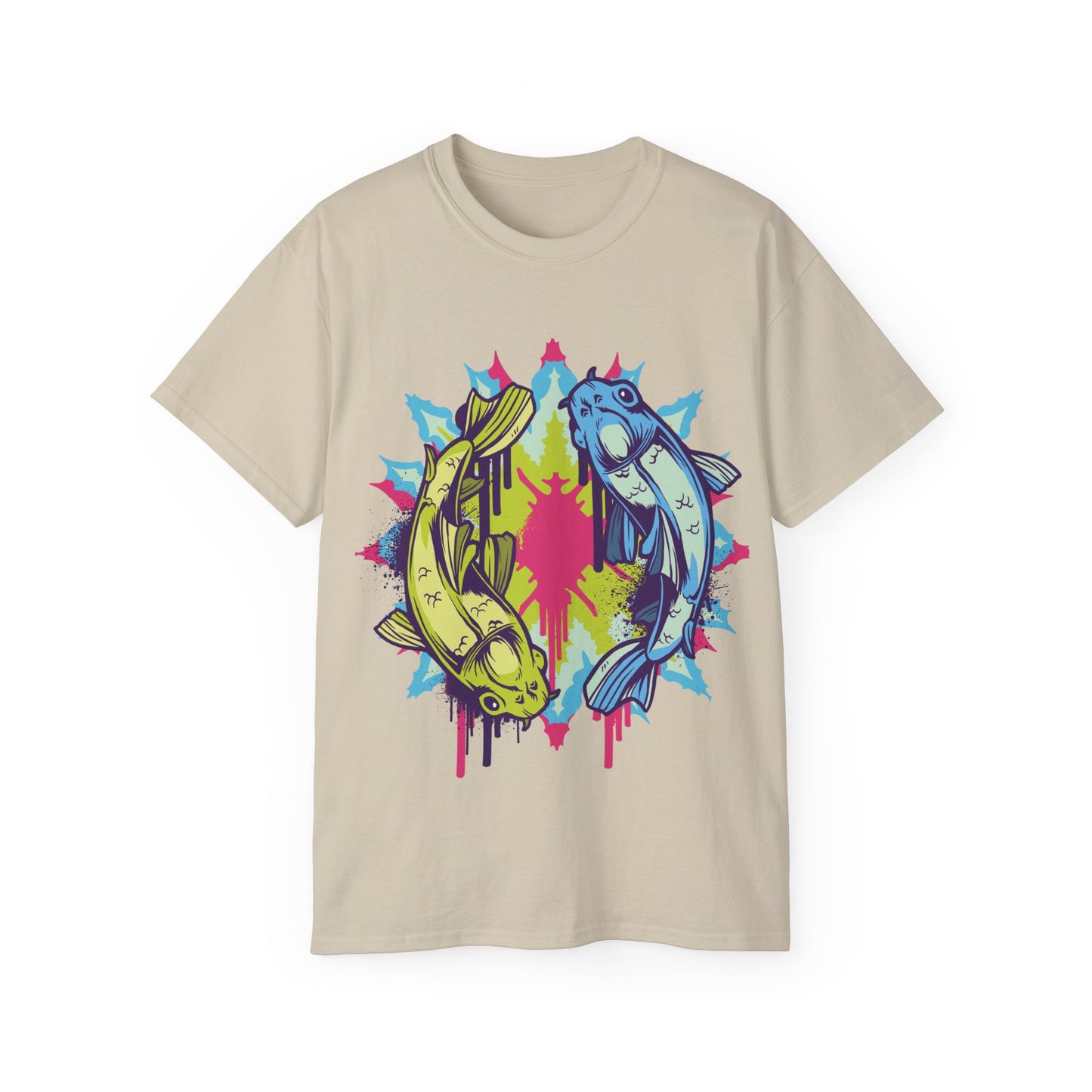 Womens Koi Colorful Tee