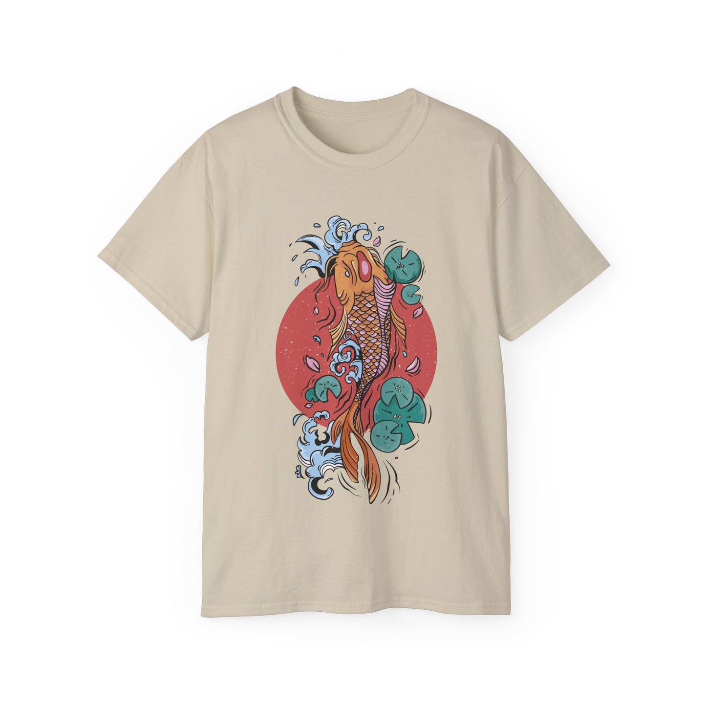 Womens Koi Fish Tee 3