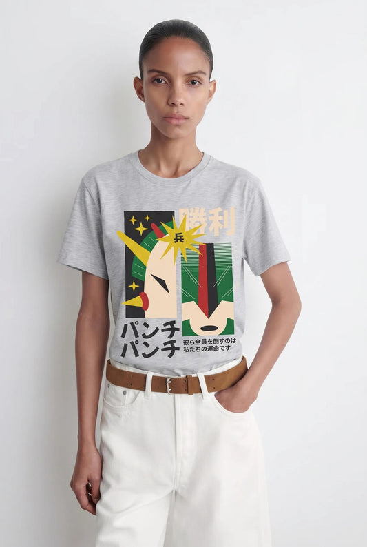 Womens Robot Illustration Tee