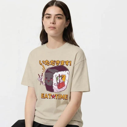 Womens Sushi Eat Time Tee