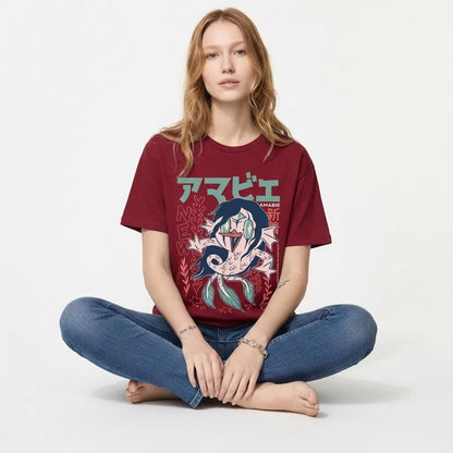 Womens Amabie Yokai Tee