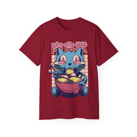 Mens Happy Cat Ramen Tee