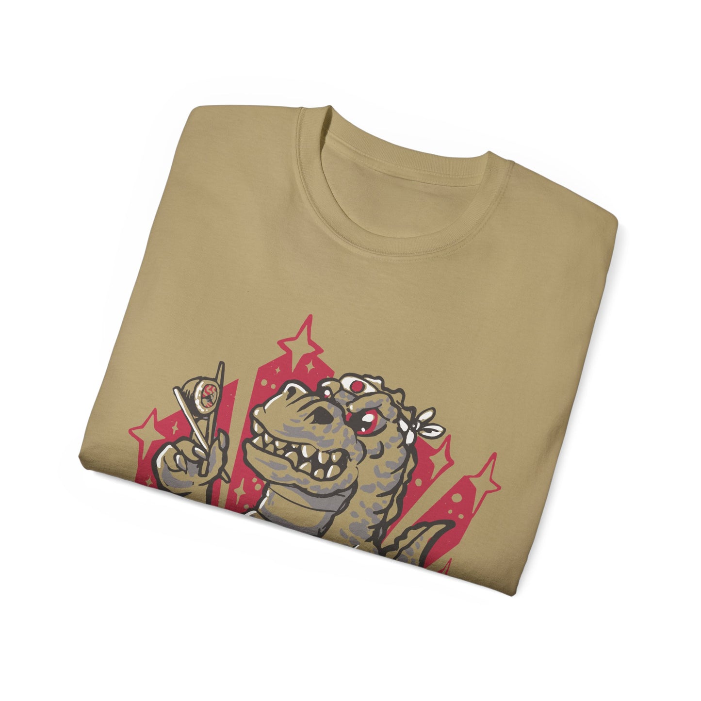 Womens Sushi Dragon Tee 4