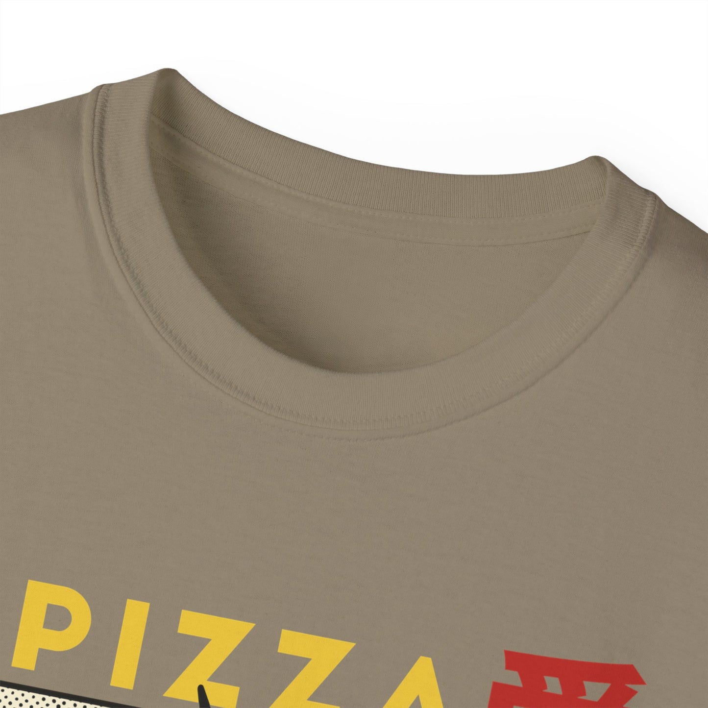 Mens Cartoon Pizza Tee