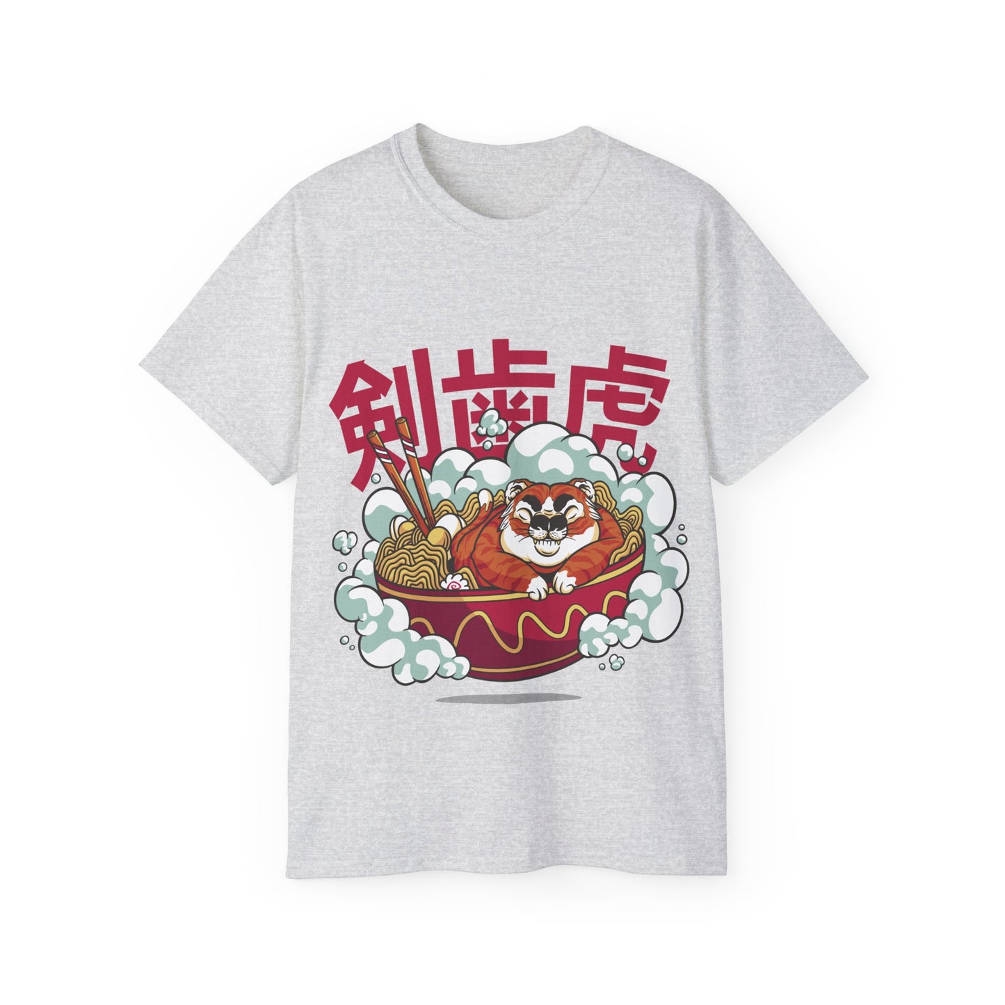 Womens Sleepy Tiger Ramen Tee