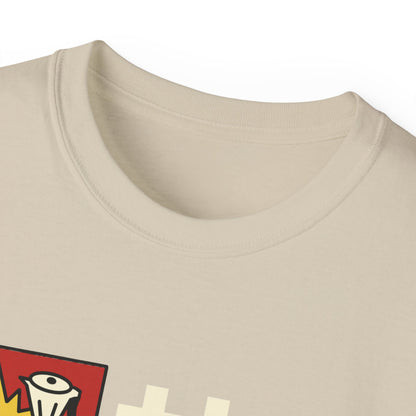 Womens Cartoon Croissant Tee