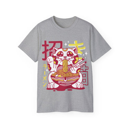 Mens Maneki Cat Ramen Tee