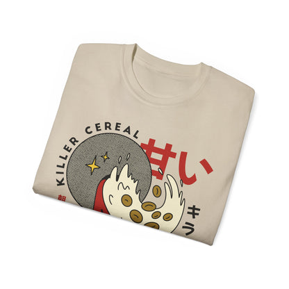 Womens Cartoon Cereal Killer Tee