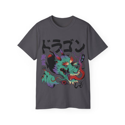 Womens Psychedelic Dragon Tee