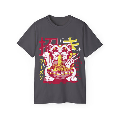 Mens Maneki Cat Ramen Tee