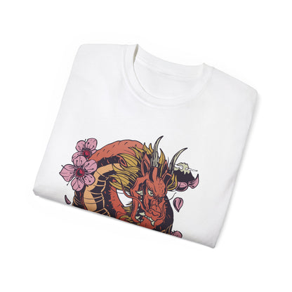 Mens Dragon Sakura Tee