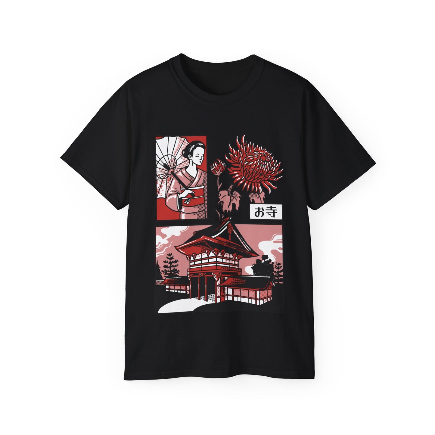 Mens Comic Geisha Tee