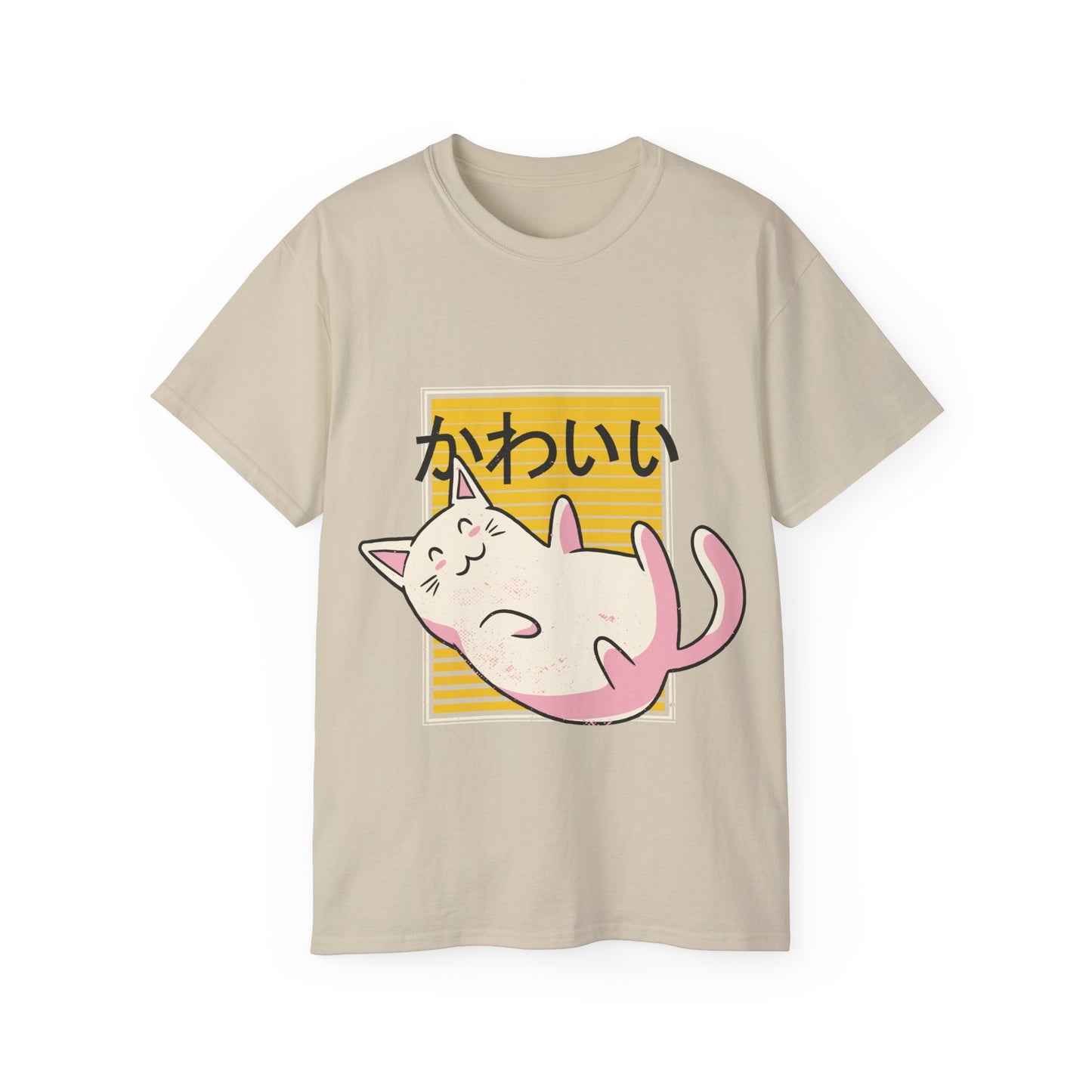 Mens Kawaii Cat Tee