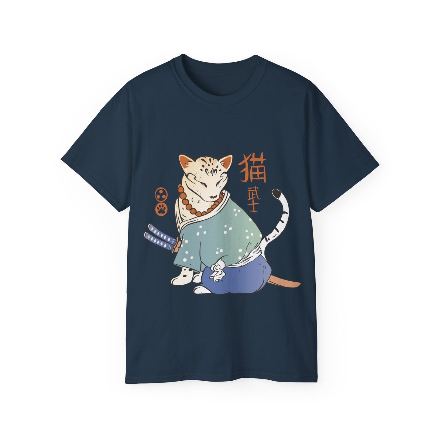 Mens Cat Samurai Tee 2