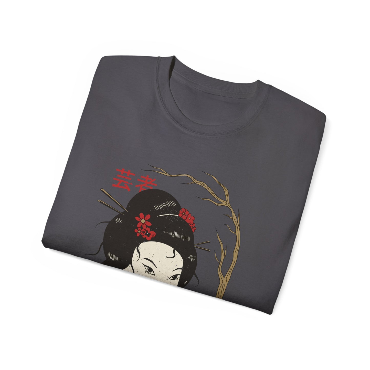 Mens Geisha Illustration Tee