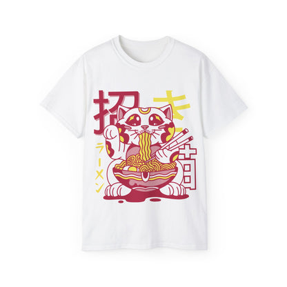 Mens Maneki Cat Ramen Tee