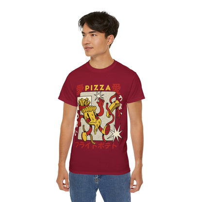 Mens Cartoon Pizza Tee