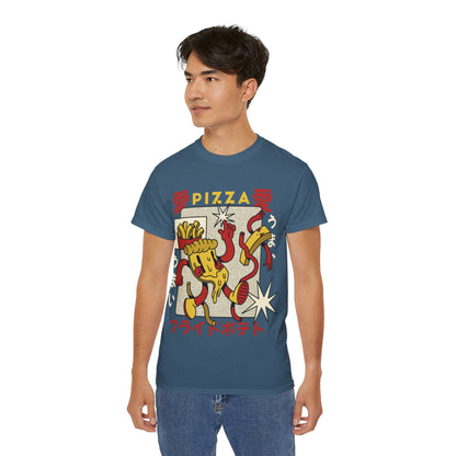 Mens Cartoon Pizza Tee