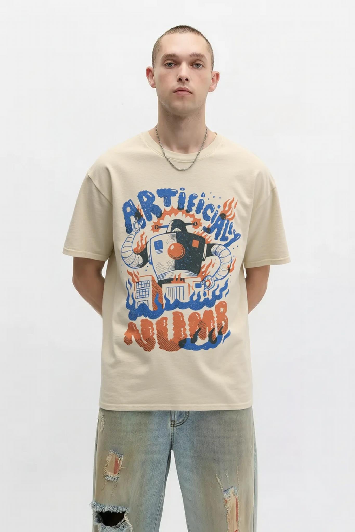 Mens Robot Kaiju Tee