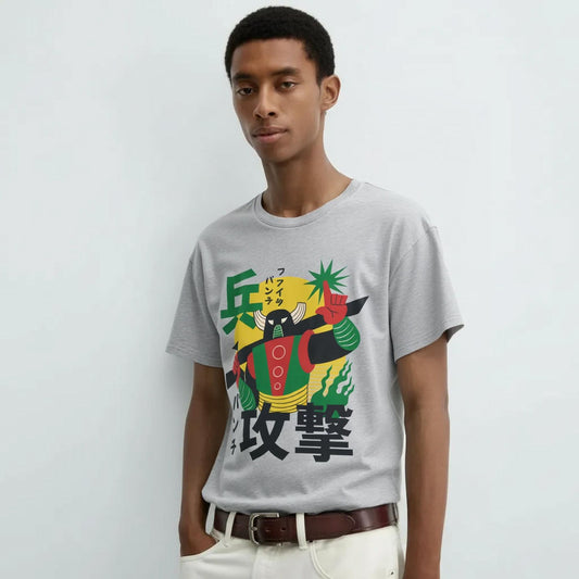 Mens Robot Warrior Tee
