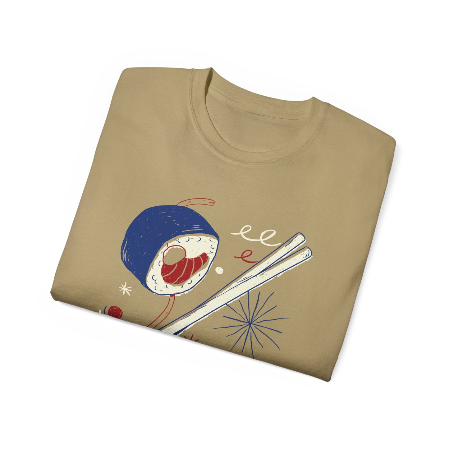 Mens Sushi Sashimi Tee