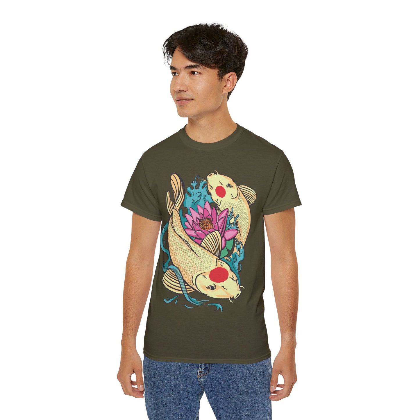 Mens Koi Tancho Tee