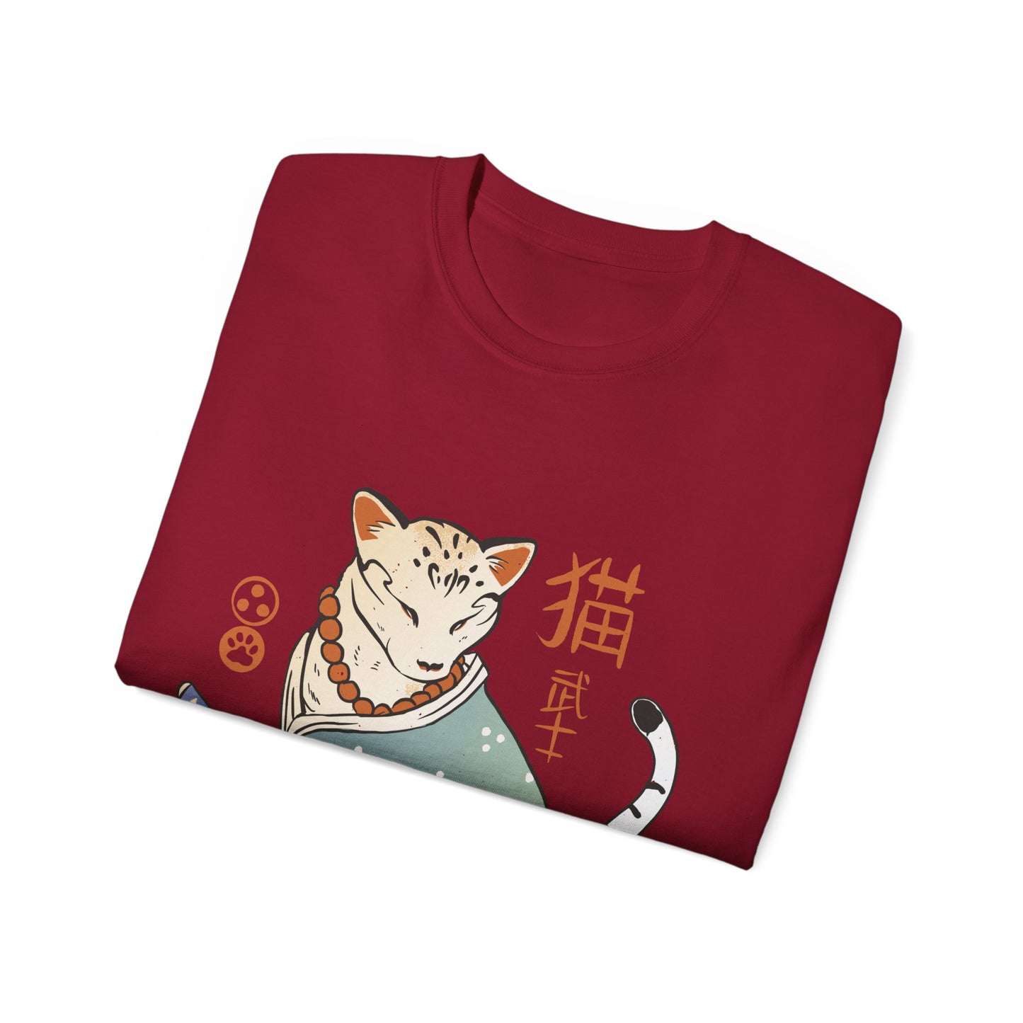 Mens Cat Samurai Tee 2