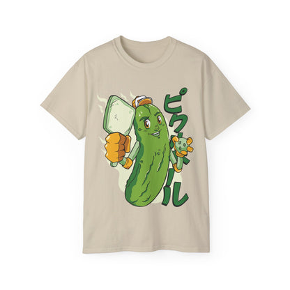 Womens Cartoon Pickle Tee
