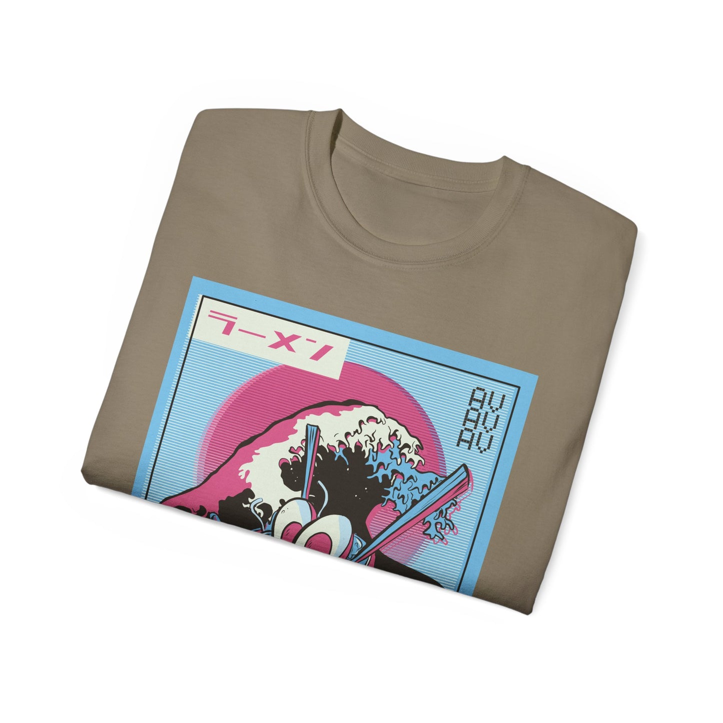 Mens Vaporwave Ramen Tee