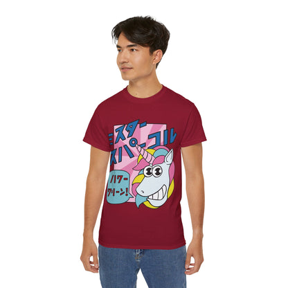 Mens Cartoon Unicorn Tee