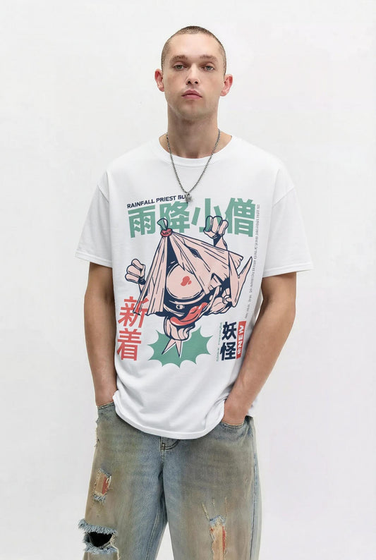 Mens Amefuri Kozo Yokai Tee