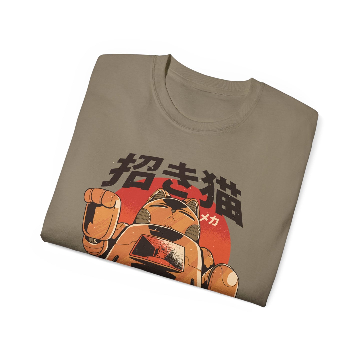 Womens Robot Cat Tee