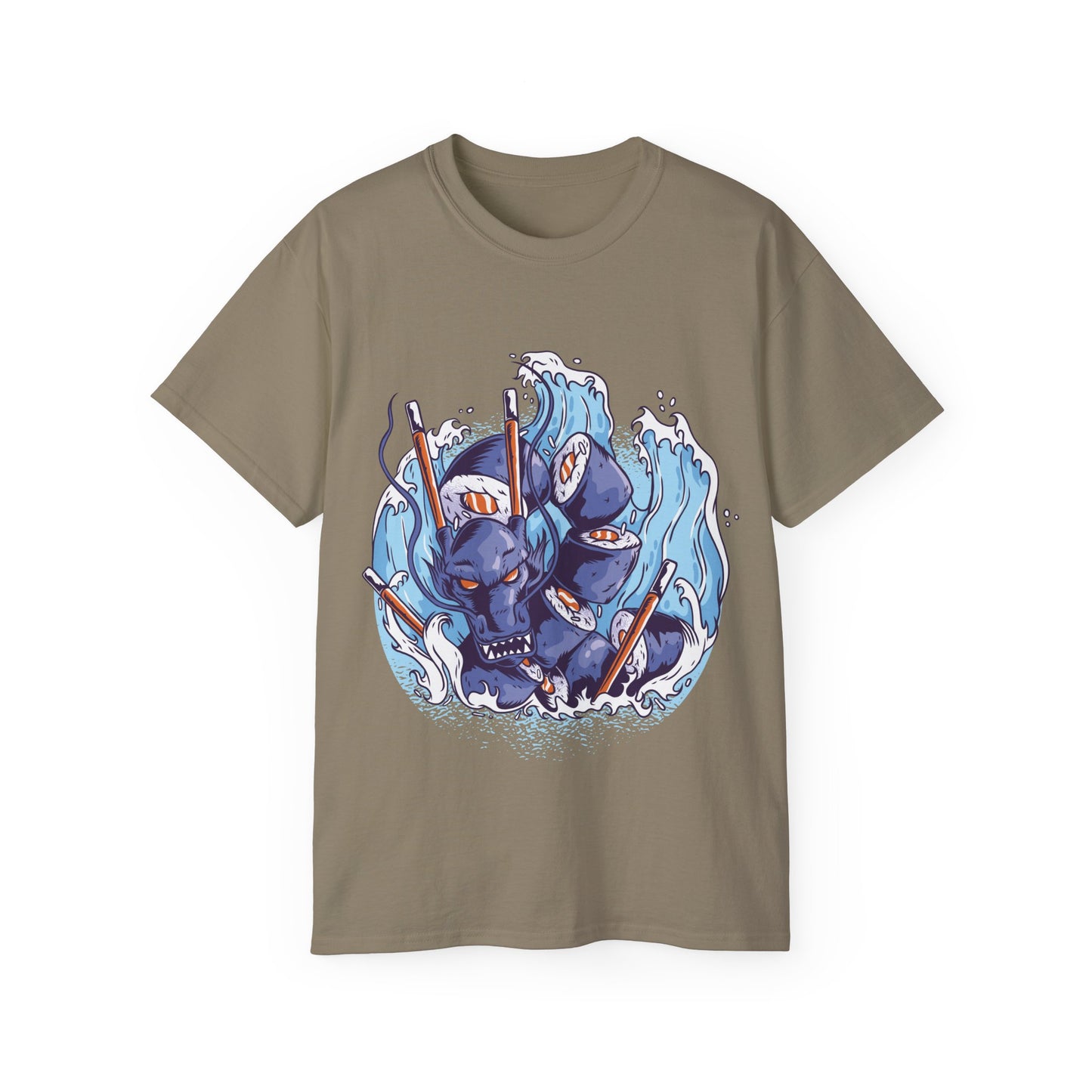 Mens Sushi Dragon Tee 2