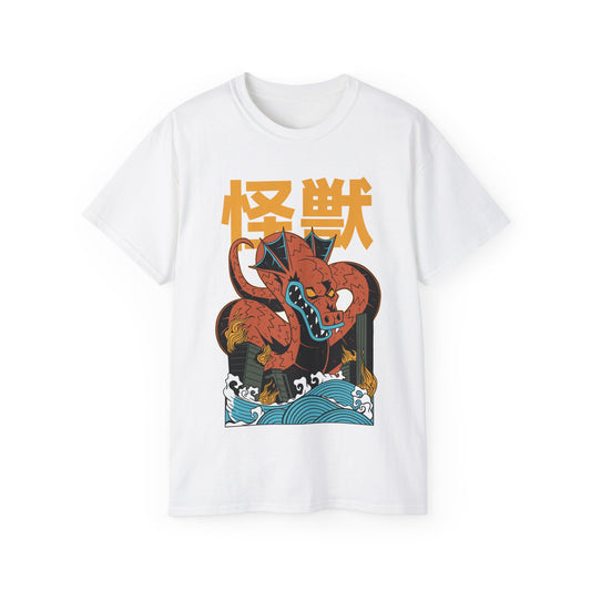 Womens Kaiju Dragon Tee