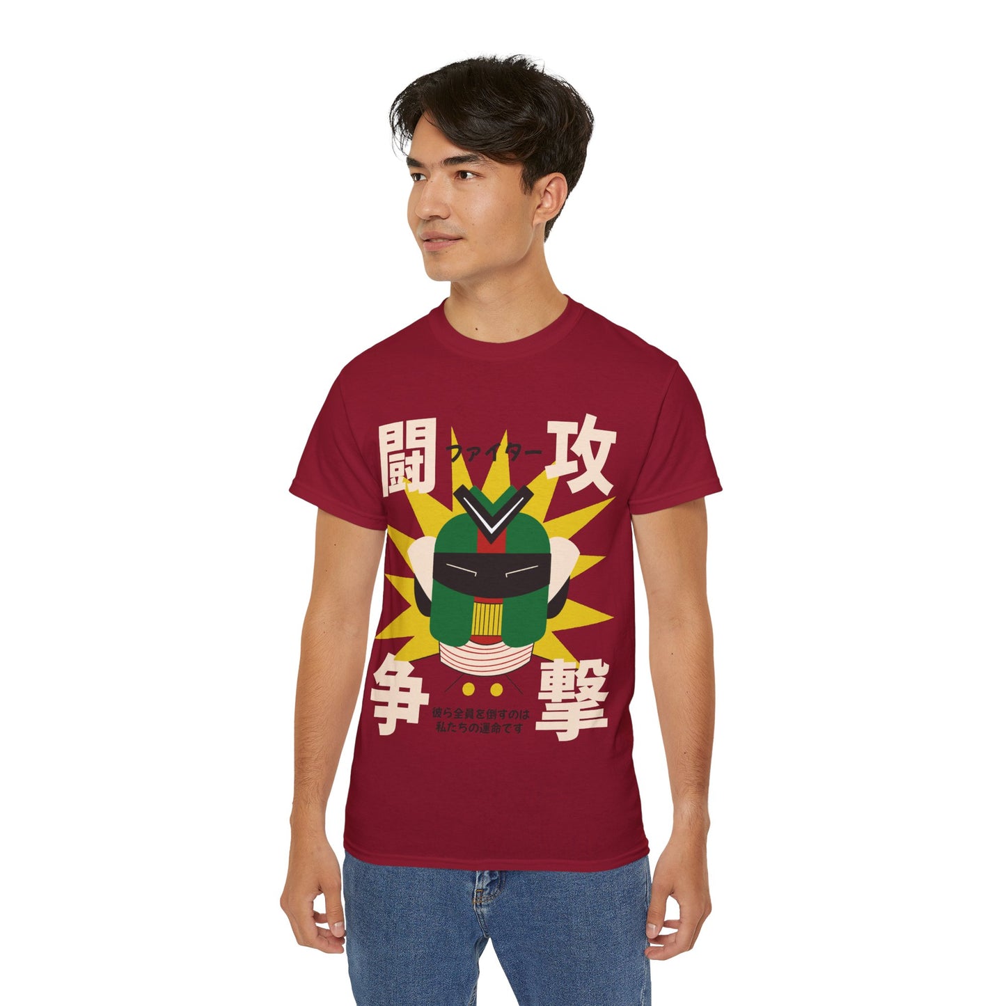 Mens Robot Head Tee