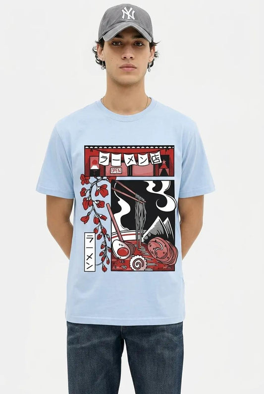 Mens Illustration Ramen Tee