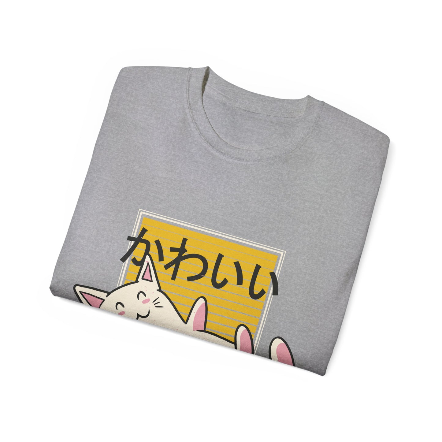 Mens Kawaii Cat Tee