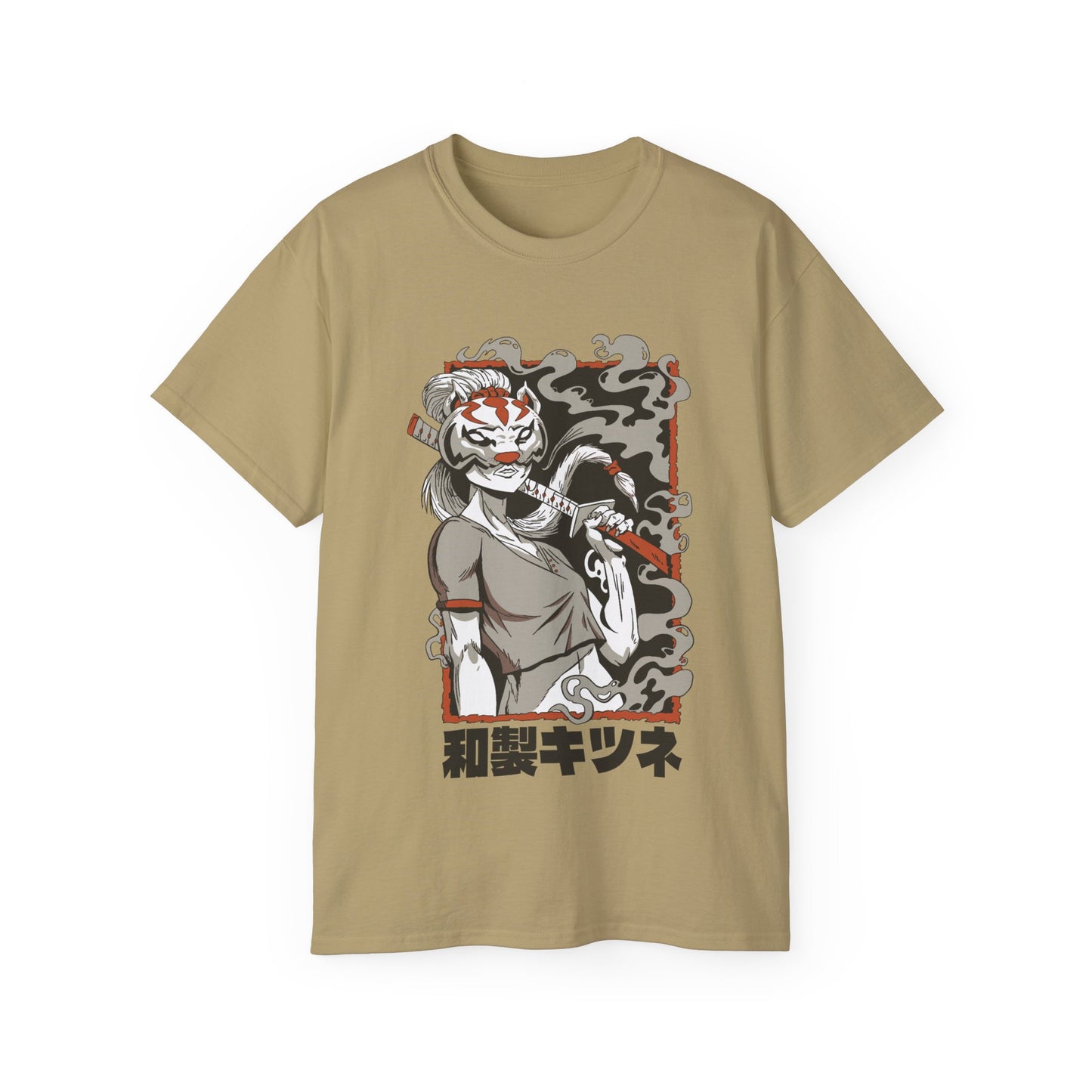 Mens Samurai Mask Girl Tee