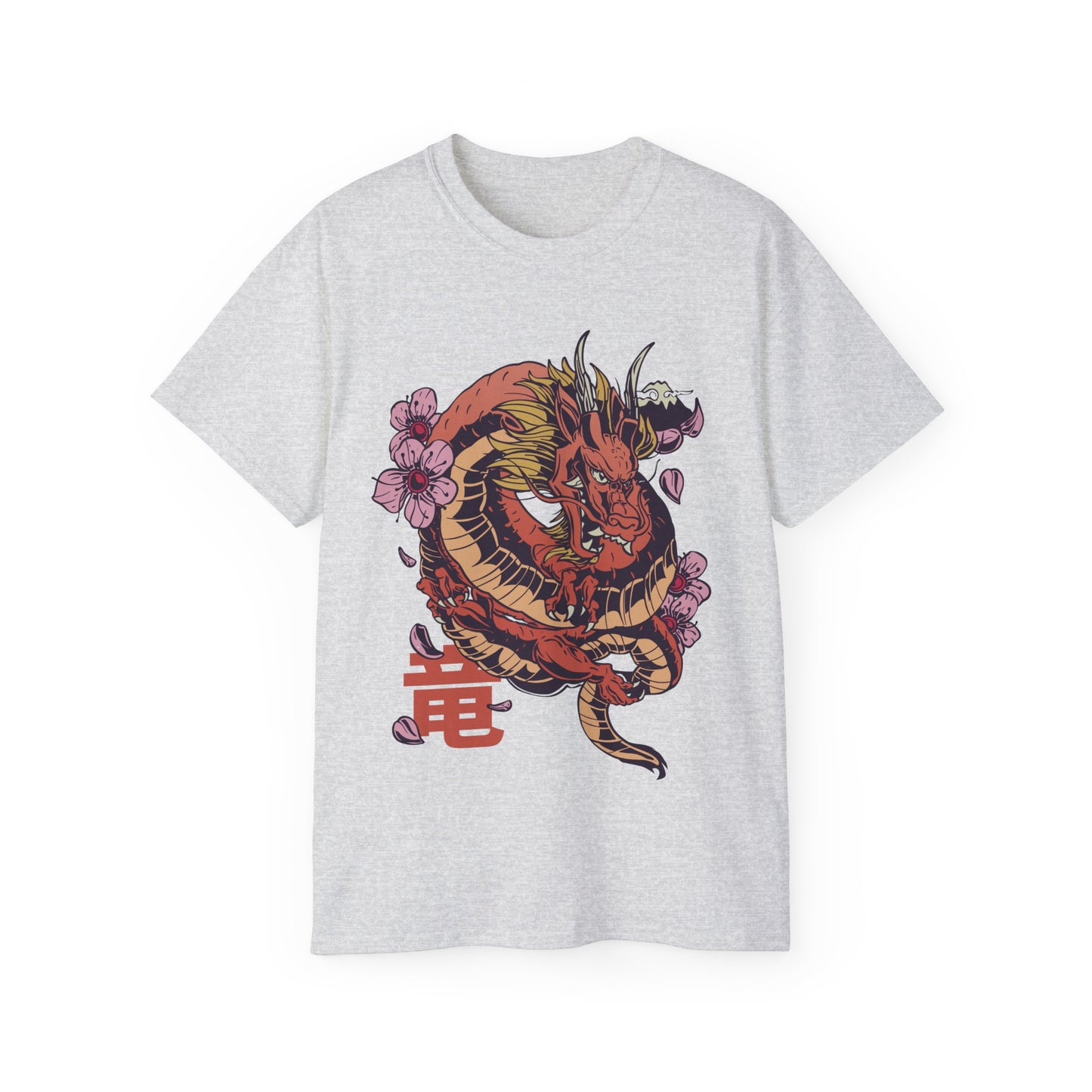 Mens Dragon Sakura Tee