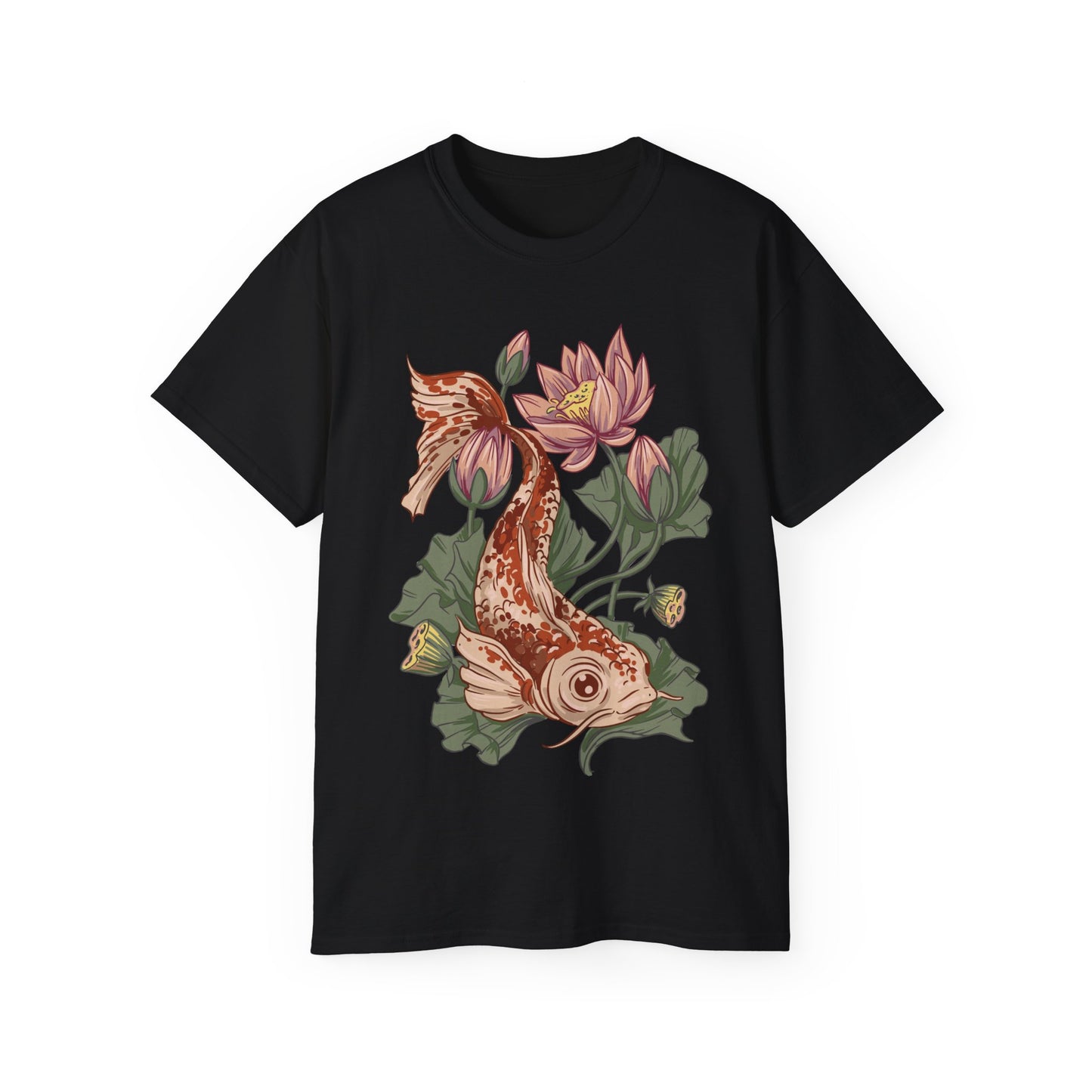 Mens Koi Illustration Tee