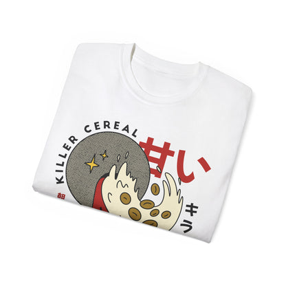 Womens Cartoon Cereal Killer Tee