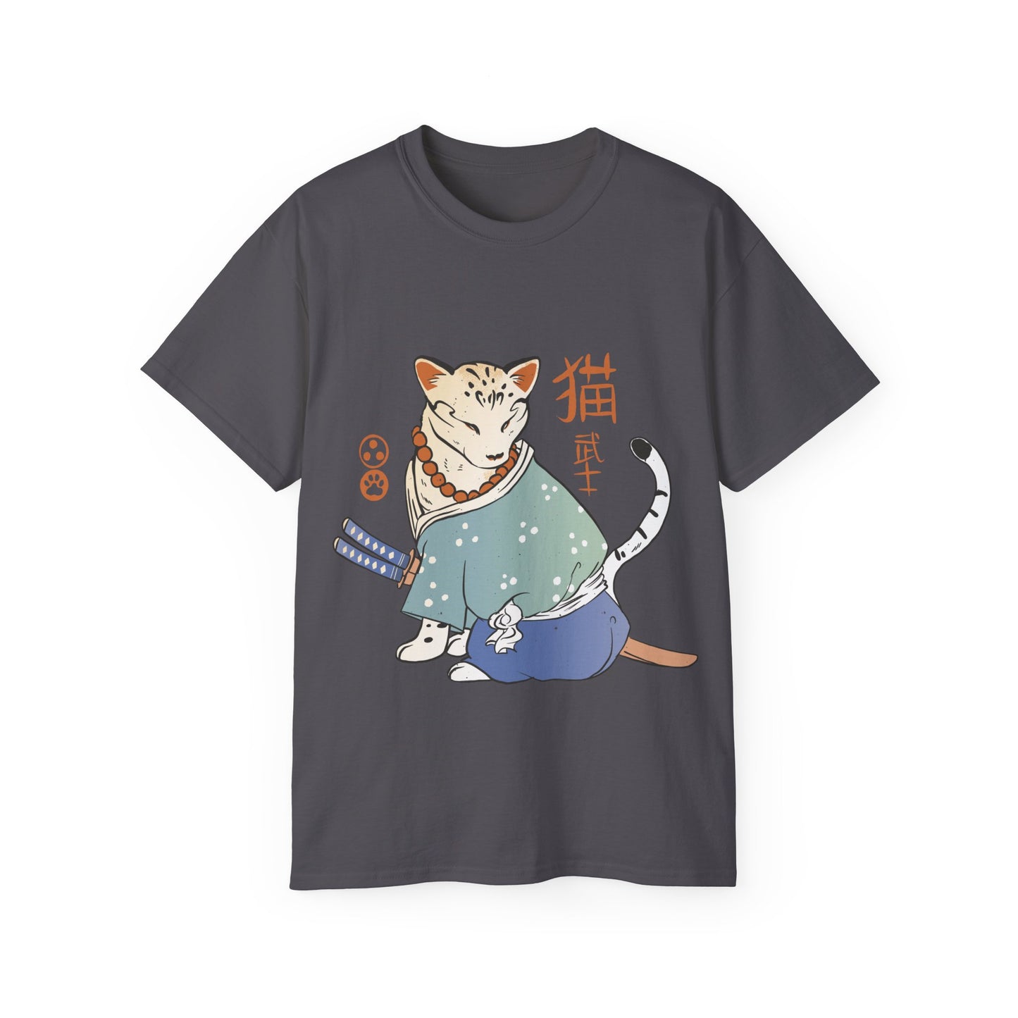 Mens Cat Samurai Tee 2