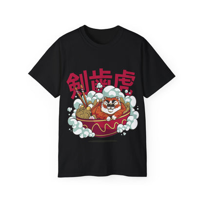 Womens Sleepy Tiger Ramen Tee