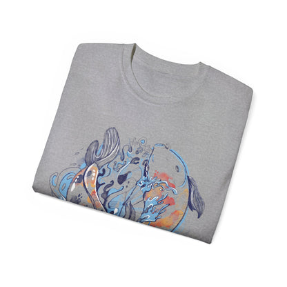 Mens Koi Watercolour Tee